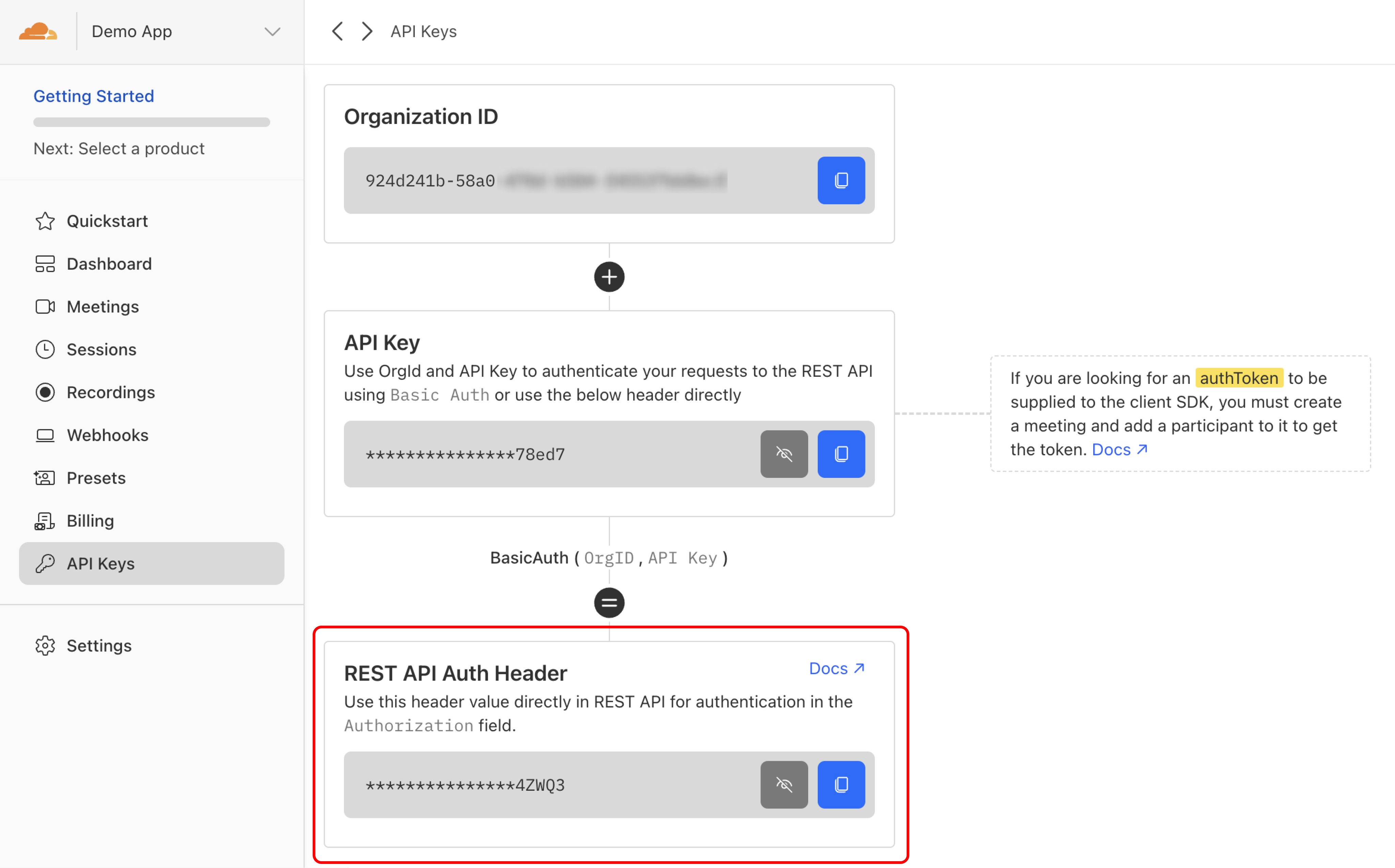 Auth Header